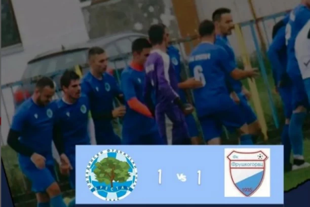 REMI U BRESTAČU: Fruškogorac pogodio na startu meča, domaćin režirao remi pred sam kraj susreta!