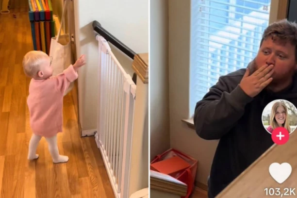 BEBA JE TRČALA KA TATI DA MU SAOPŠTI VAŽNU VEST: U ruci je krila stvar zbog koje su svi PLAKALI, a on je neverici ponavljao samo jedno (FOTO/VIDEO)