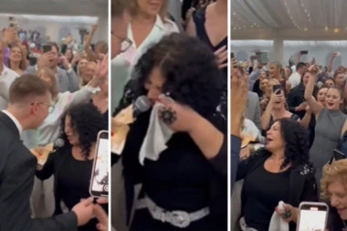 STOJA PEVA SVOJ HIT I BRIŠE SUZE: Šok snimak se širi mrežama, pevačica pala U TRANS! (VIDEO)