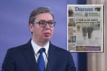 ŠOLAKOV DANAS CELE NOVINE POSVETIO PLJUVANJU PREDSEDNIKA I VLADE: Vučića nema samo u vremenskoj prognozi! Dobro, i ukrštenici!