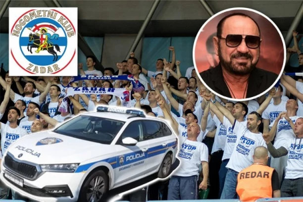 NAVIJAČI NAPRAVILI HAOS ZBOG MILETA KITIĆA: Policija morala da čuva fudbalere Zadra