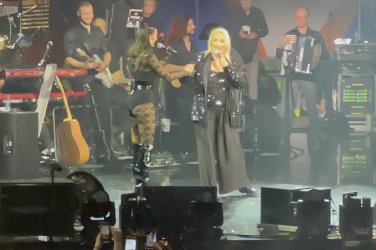 Aleksandra Prijović i Vesna Zmijanac