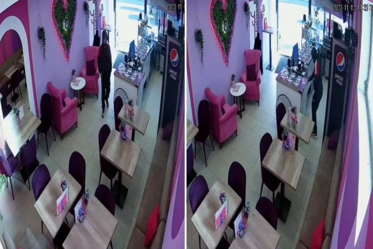 KRAĐA U CENTRU BEOGRADA: Lopov nonštalantno ušetao u lokal i iz kase izvadio NOVAC!