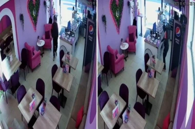 KRAĐA U CENTRU BEOGRADA: Lopov nonštalantno ušetao u lokal i iz kase izvadio NOVAC!