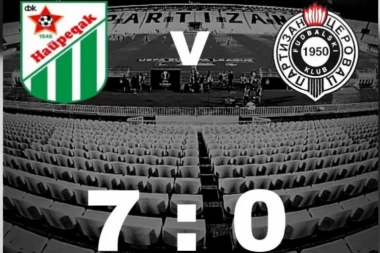 DEBAKL PARTIZANA: Mreža crno-belih napunjena do vrha - kladioničarskih 7+ u Opornici!