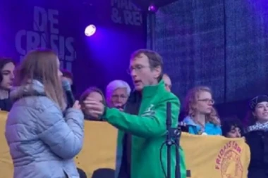 PALESTINA ĆE BITI SLOBODNA! Greta Tunberg zloupotrebila skup oko klimatskih promena, a onda je MUŠKARAC POLETEO NA NJU I URADIO JOJ OVO!