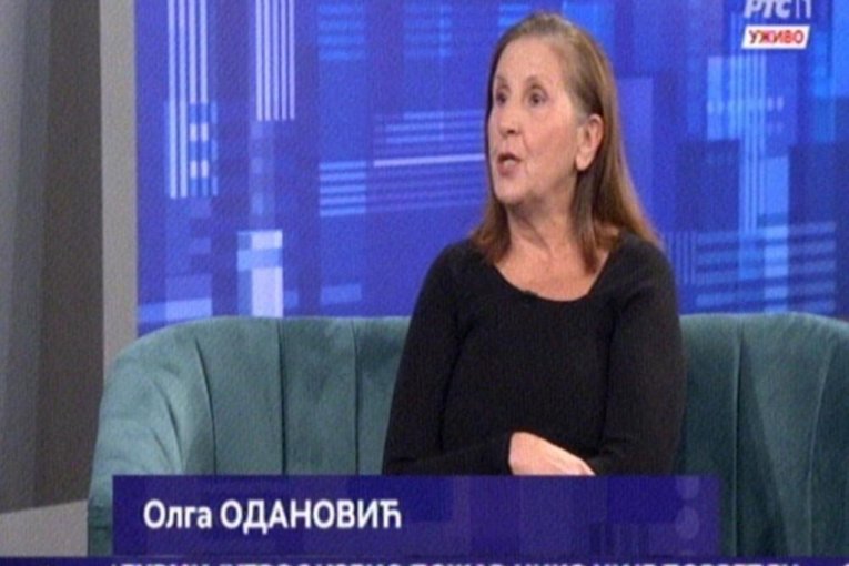 Olga Odanović na RTS