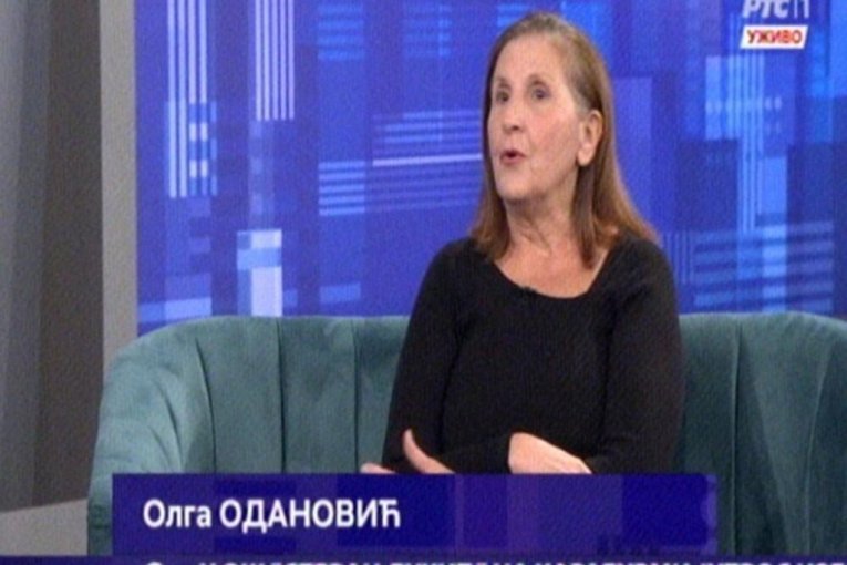 Olga Odanović na RTS