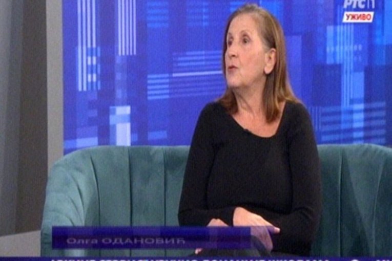 Olga Odanović na RTS