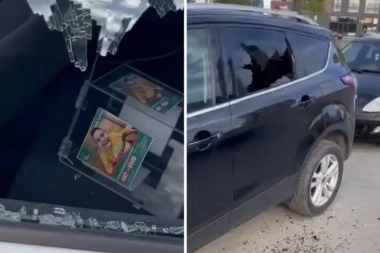 LOPOVI OPET KRADU OD BOLESNE DECE! Jezive scene u Novom Sadu - razbili staklo na automobilima i odneli sve DO ZADNJEG DINARA iz kutija sa humanitarnom pomoći! (VIDEO)