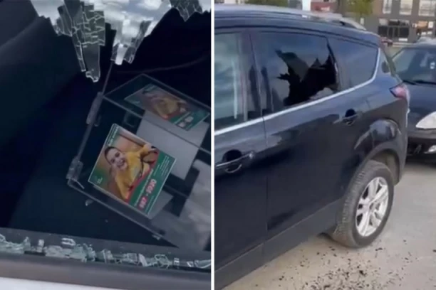 LOPOVI OPET KRADU OD BOLESNE DECE! Jezive scene u Novom Sadu - razbili staklo na automobilima i odneli sve DO ZADNJEG DINARA iz kutija sa humanitarnom pomoći! (VIDEO)