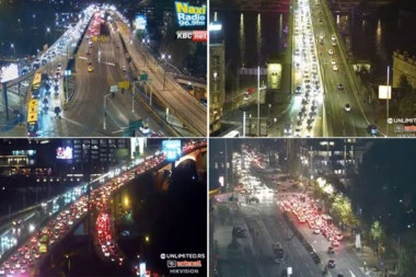 MOSTOVI SVI ZAKRČENI, KOLONE NA SVE STRANE, VOZILA MILE...! Saobraćajni krkljanac u Beogradu, gužve na sve strane, ne zna se gde je gore!