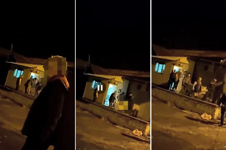 TRENUTAK IZNOŠENJA TELA UBIJENOG MUŠKARCA (70) IZ JAGODINE: Gej afera potresla Jagodinu - komšije u šoku (VIDEO)