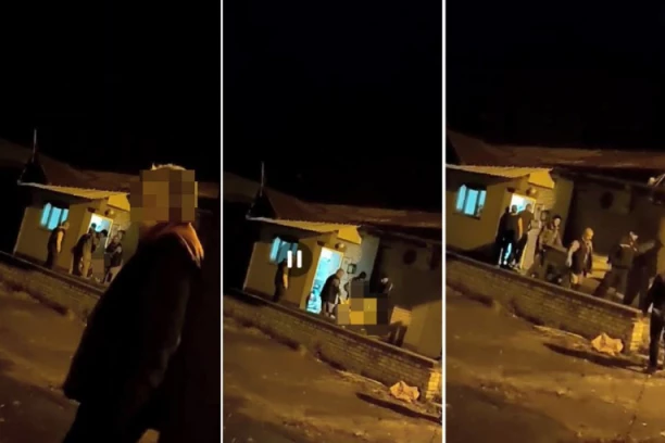 TRENUTAK IZNOŠENJA TELA UBIJENOG MUŠKARCA (70) IZ JAGODINE: Gej afera potresla Jagodinu - komšije u šoku (VIDEO)