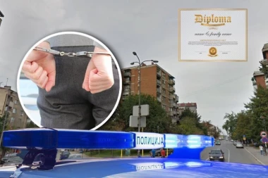 KUPIO DIPLOMU SREDNJE ŠKOLE ZA 48.000 DINARA: Neverovatna scena - uhapšen muškarac u Smederevu!
