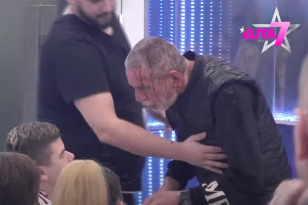 LEPI MIĆA ISPOLIVAN KAFOM: Neviđeni karambol u programu uživo, jedva ga OBUZDALI!