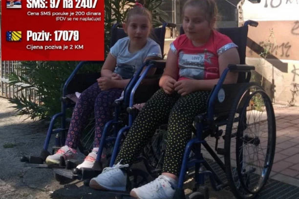 Pomozimo Tijani i Emiliji slanjem 97 na 2407!