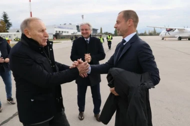 ALEKSANDAR ČEFERIN, PREDSEDNIK UEFA, GOST FUDBALSKOG SAVEZA SRBIJE U DANU DVA VELIKA, ISTORIJSKA DOGAĐAJA ZA NAŠ FUDBAL I DRŽAVU (GALERIJA)