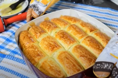 MEKANO TESTO SA SIROM PO RECEPTU NAŠIH BAKA: Rolnice na potpuno drugačiji način - ukusnije od SVAKE pite!