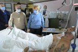 MINISTARKA GRUJIČIĆ POSETILA PACIJENTE U SOMBORU: Povređeni u železničkoj nesreći su stabilni, hvala lekarima i sestrama koji su ih zbrinuli!