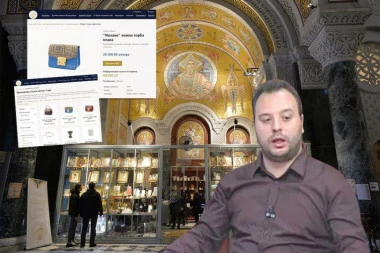 KOLEKCIJA "MOZAIK"! U HRAMU SVETOG SAVE KUPITE TAŠNE I EŠARPE: Svetski trend i u najvećoj pravoslavnoj bogomolji na Balkanu