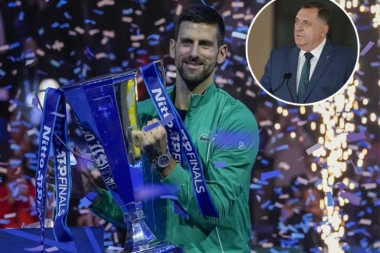 "PONOVO SI DOKAZAO ZAŠTO SI NAJBOLJI TENISER NA SVETU": Dodik čestitao Đokoviću na osvajanju Završnog mastersa u Torinu