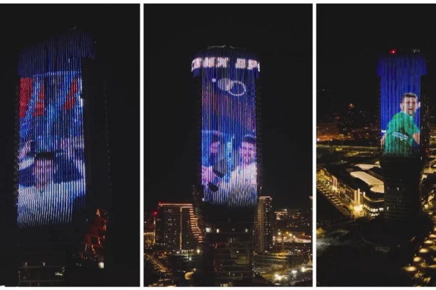 KULA BEOGRAD SIJALA U ČAST NAJVEĆEG! Probijena magična cifra - Nole 400 nedelja na vrhu svetskog tenisa! (VIDEO)