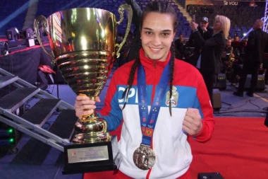 BRAVO, KRALJICE! Sara Ćirković osvojila NOVU ZLATNU MEDALJU!
