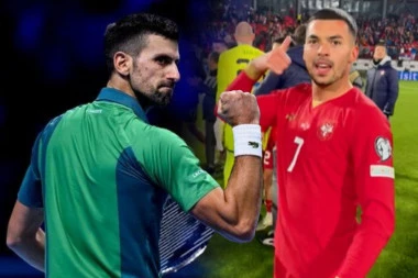 NAJBOLJA SPORTSKA NACIJA NA SVETU! Srpski ŠAMPIONI se DRŽE ZAJEDNO! Fudbaleri se UGLEDALI na Novaka, pa mu DONELI SREĆU!