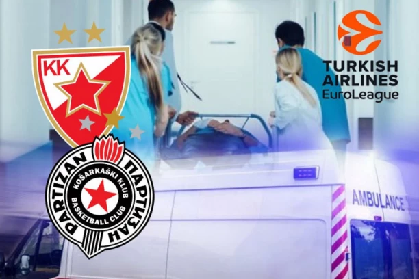 CRNO I CRVENO BELA BOLNICA! Evroligaše UNIŠTAVAJU POVREDE!