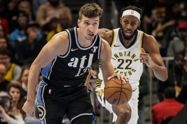 ATLANTA UBEDLJIVO PORAŽENA! Bogdanovićeva BIZARNA statistika u prvom poluvremenu!