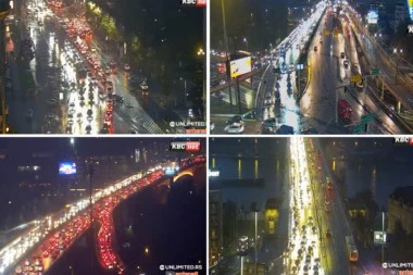 SAOBRAĆAJNI KOLAPS U BEOGRADU! Svuda kolone, a evo i gde je najkritičnija situacija!