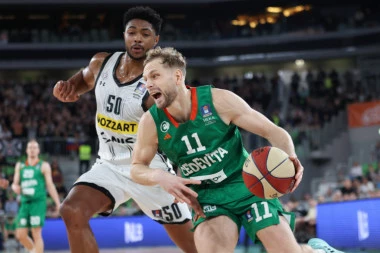 PARTIZAN BLAŽIČU REDOVNA MUŠTERIJA: Slovenac noćna mora crno-belima