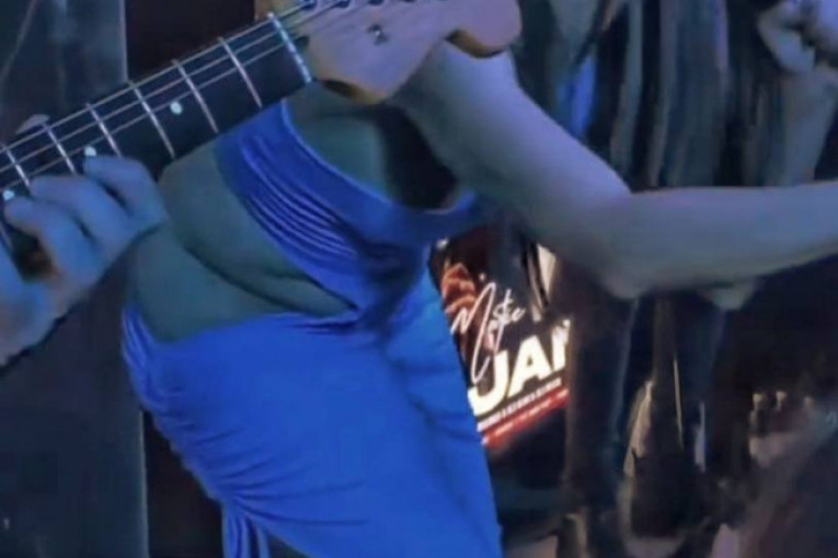 Milica Pavlović na nastupu