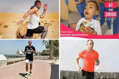 MARKO TRČI KROZ PUSTINJU ZA LEČENJE MALOG MAKSIMA! Kreće u epsku avanturu da bi sakupio 60.000 evra -A EVO KAKO ĆE SE SNALAZITI ZA HRANU I VODU! (FOTO)