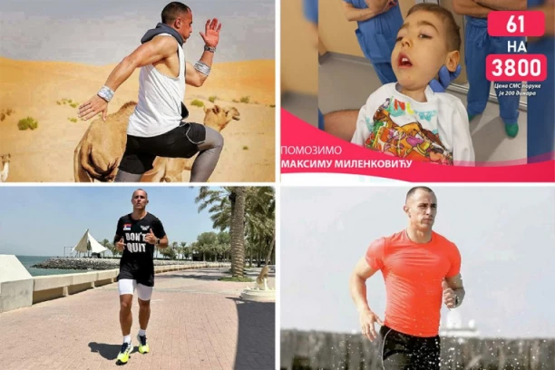 MARKO TRČI KROZ PUSTINJU ZA LEČENJE MALOG MAKSIMA! Kreće u epsku avanturu da bi sakupio 60.000 evra -A EVO KAKO ĆE SE SNALAZITI ZA HRANU I VODU! (FOTO)