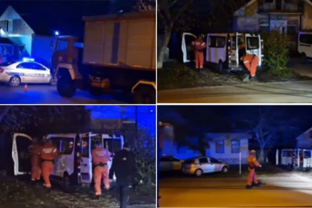 SPECIJALISTIČKI TIM ZA SPASAVANJE IZ RUŠEVINA STIGAO U ZRENJANIN: Nesrećna žena i dalje se nalazi ispod ruševina! (VIDEO)