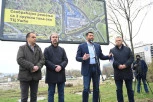 EVO ŠTA SE GRADI KOD UŠĆA! Šapić najavio: Ove novine će  RASTERETITI saobraćaj na Novom Beogradu! (FOTO)