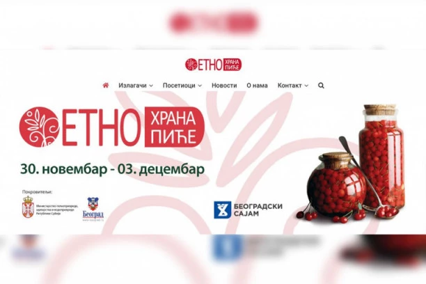 U Beogradu najveća smotra tradicionalnih proizvoda i proizvođača Sajam etno hrane i pića 2023