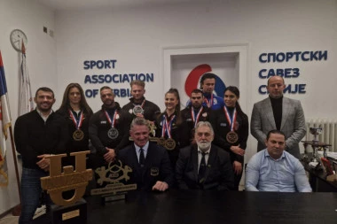 SPORTSKI SAVEZ SRBIJE PRIMIO NAJUSPEŠNIJE TAKMIČARE! Sezona za ISTORIJU!