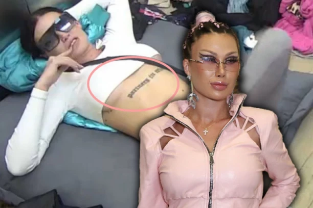 TEODORA BALZAK POKAZALA JEZIVE OŽILJKE: Bivšoj robijašici sevnule silikonske grudi! (FOTO)