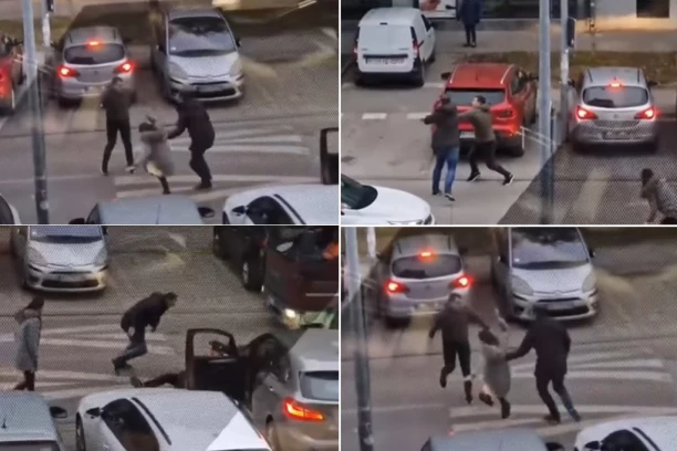 DETALJI MAKLJAŽE U NOVOM SADU:  Vikao i udario ženu dok je dete bilo u automobilu!