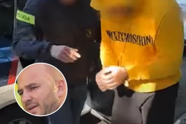 POGLEDAJTE KAKO JE "PAO" SRPSKI KRIMINALAC U BARSELONI: Kapuljača i lisice na rukama Mašovića, neviđene mere opreza - sve vreme okružen policajcima (VIDEO)