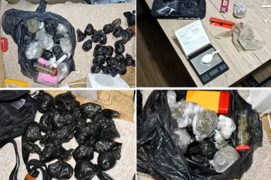 UHAPŠEN MLADIĆ (29) U SOMBORU: Policija mu pretresla kuću, pa pronašla različite vrste droge! (FOTO)
