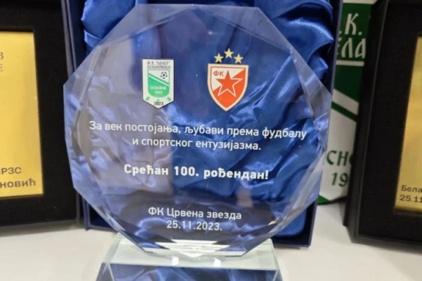 VEK POSTOJANJA KLUBA: Među mnogobrojnim čestitkama, jedna od najdražih je stigla sa beogradske Marakane!