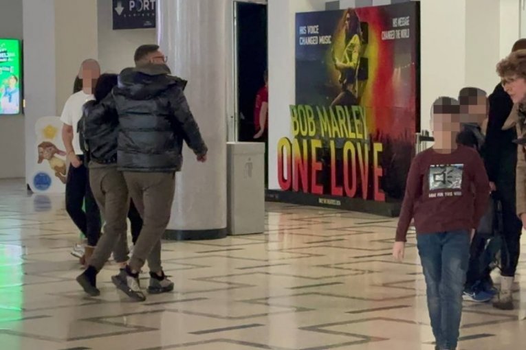 Darko i Katarina Lazić u bioskopu