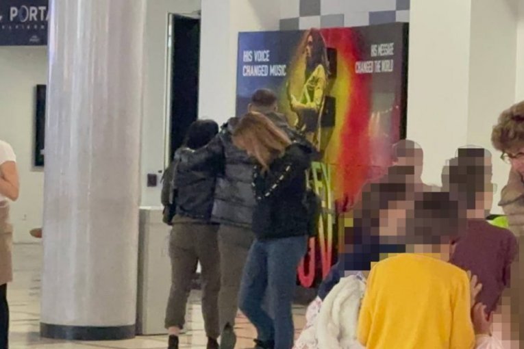 Darko i Katarina Lazić u bioskopu