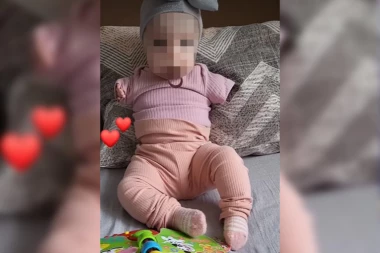 SREĆA DO NEBA: Obezbeđen novac za lečenje male Irine "Bebe sa krilima"
