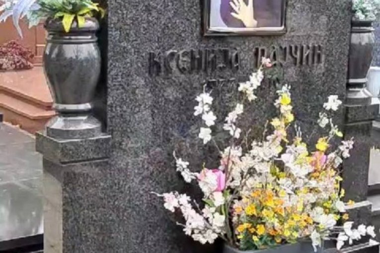 Ksenija Pajčin, grob