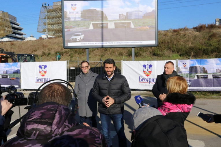 Aleksandar Šapić obišao pripremne radove